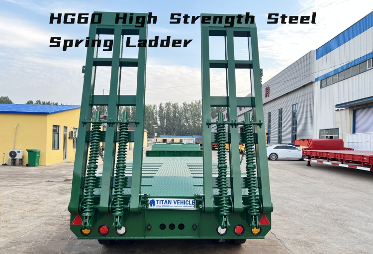 Used 4 Axle Heavy Load Low Loader Trailer for Sale in Kenya